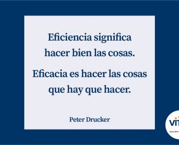 Una reflexión de Peter Drucker