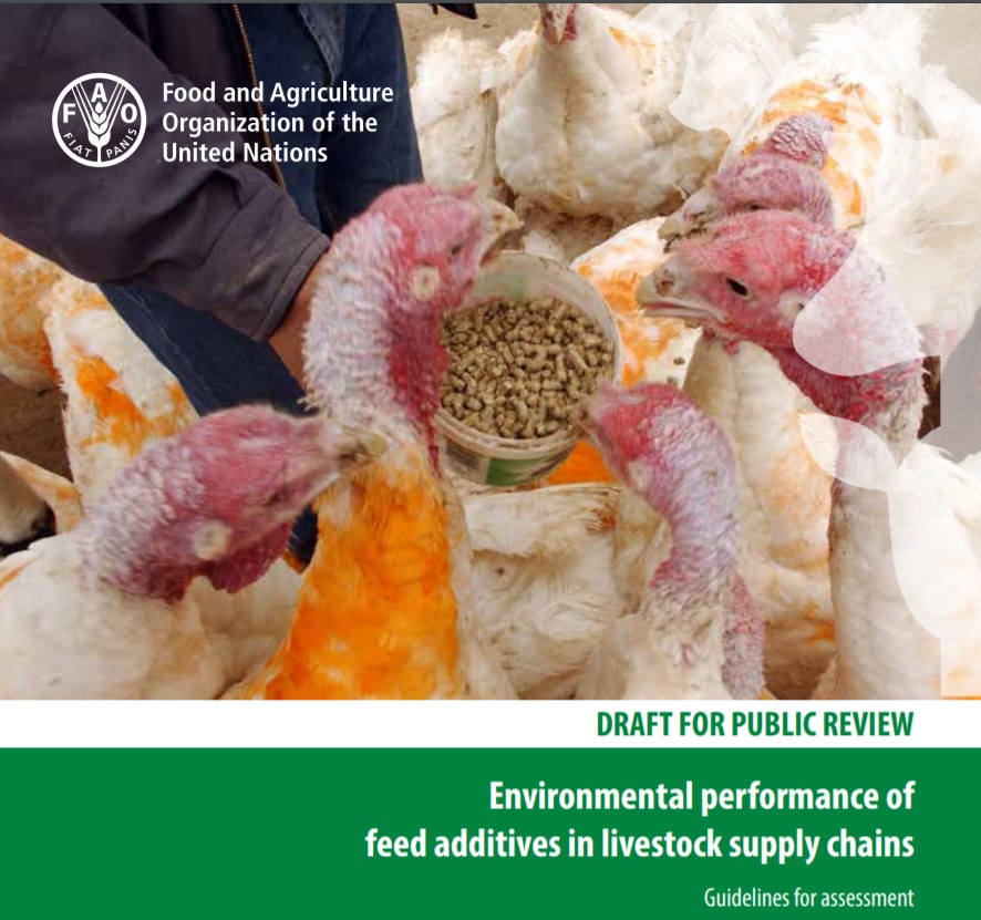 Desempeño ambiental de los aditivos alimentarios en las cadenas de suministro de ganado – Directrices para la evaluación