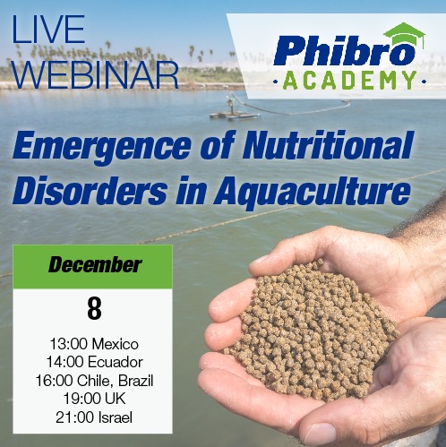 Aparición de trastornos nutricionales en la acuicultura