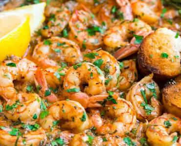 Receta de gambas con ajo y mantequilla