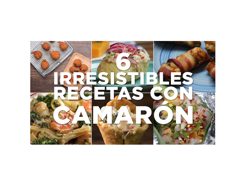 6 irresistibles recetas con camarón