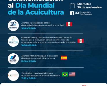 Conmemoración al Día Mundial de la Acuicultura