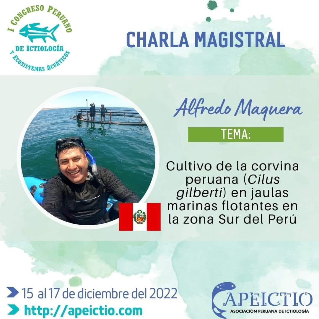 Cultivo de la corvina peruana (Cilus gilberti) en jaulas marinas flotantes en la zona Sur del Perú