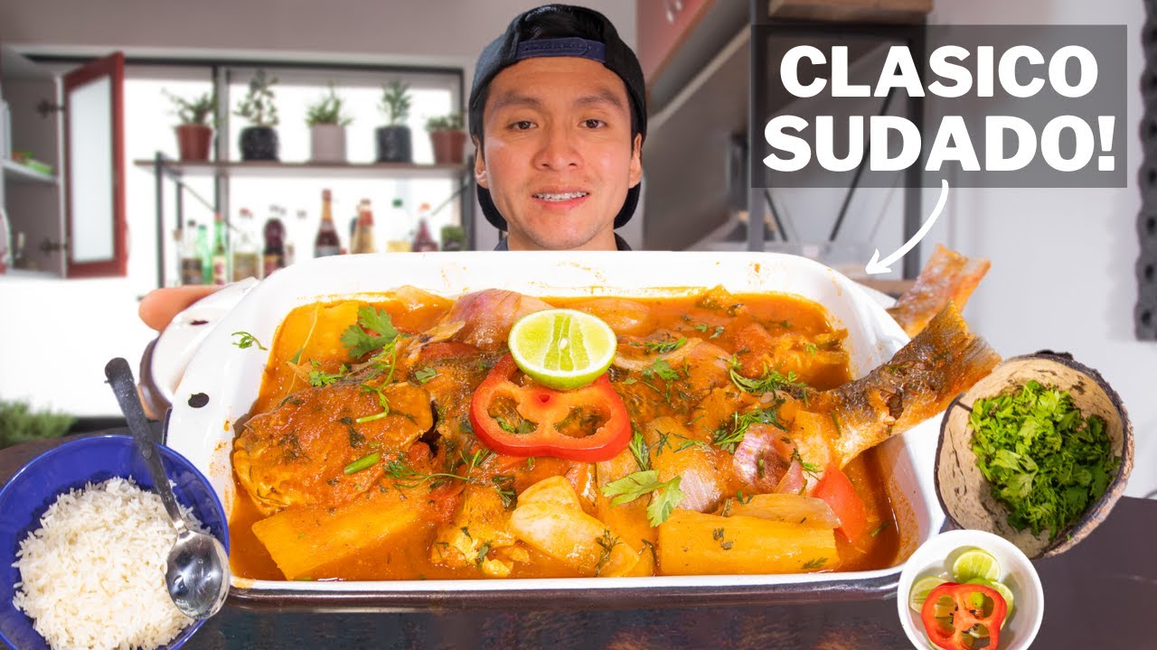 Estrenando la Nueva Cocina! Receta completa de Sudado Peruano de Pescado Chita | Abelca