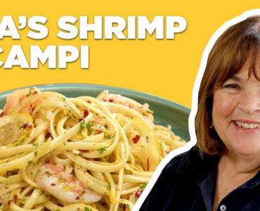 Barefoot Contessa hace linguini con camarones al ajillo | Barefoot Contessa| Food Network