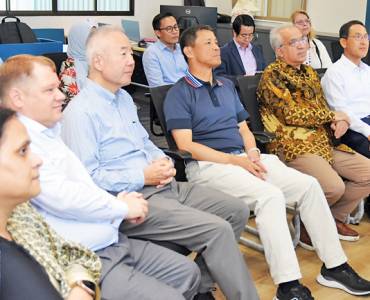 La sostenibilidad en el punto de mira durante la visita a la acuicultura