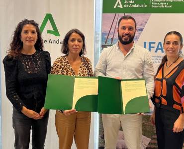 La Junta de Andalucía y CTAQUA se unen para potenciar la acuicultura a través de la investigación y la formación