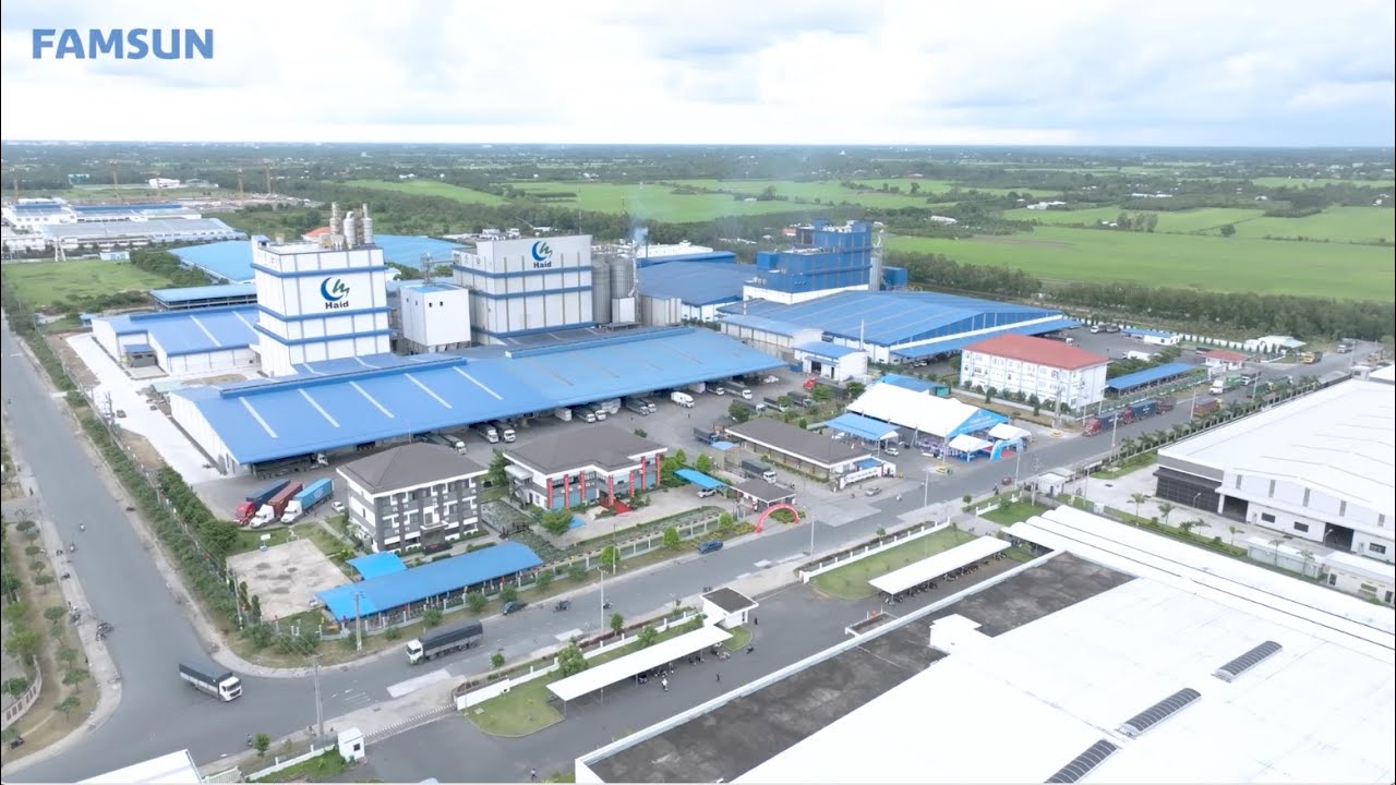 Proyecto de alimentación para camarones Vinh Long HAID de Vietnam