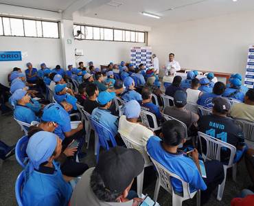 Sanipes capacitó a más de 6600 operadores de pesca y acuicultura en el primer semestre de 2025