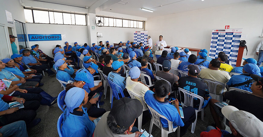 Sanipes capacitó a más de 6600 operadores de pesca y acuicultura en el primer semestre de 2025