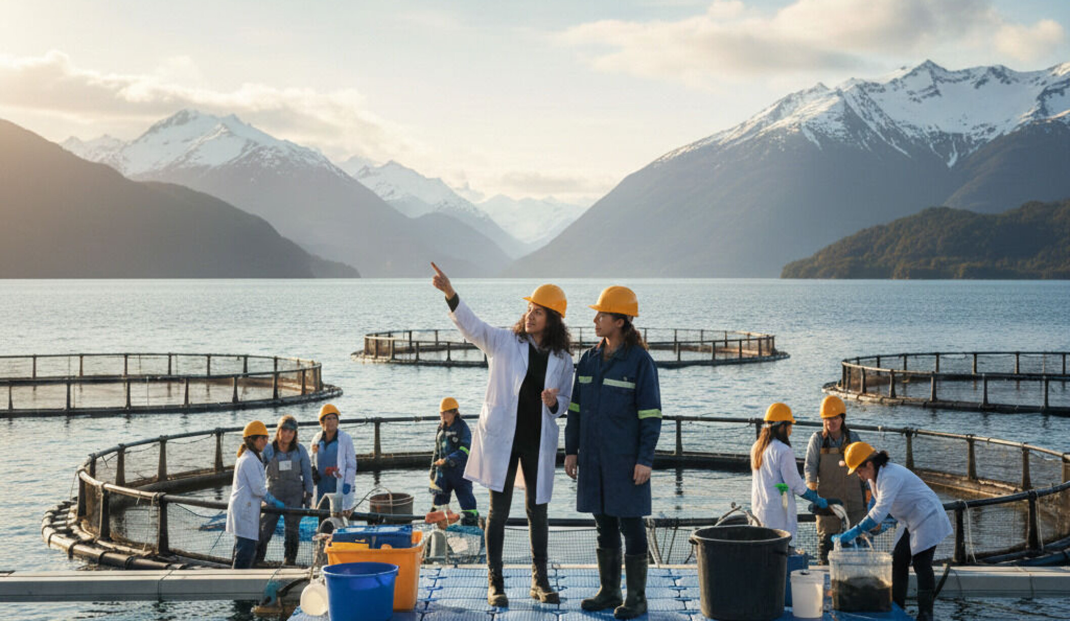 Chile y Brasil impulsan estudio conjunto sobre la participación de mujeres en la acuicultura